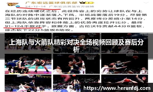 上海队与火箭队精彩对决全场视频回顾及赛后分析